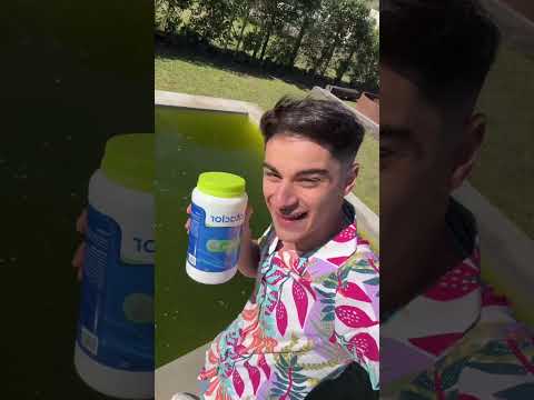 UN SEGUIDOR ME PRESTA SU PILETA PARA LIMPIARLA 😅