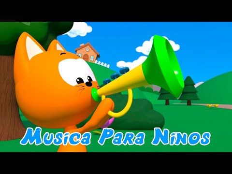 GRAN COLECCION DE CANCIONES 🥁 Música Para Niños 🎵 El gatito Koté