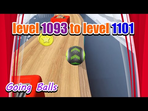 Going Balls 🥎 is a very active, colorful and frustrating game  From level 1093 to level 1101 #Going