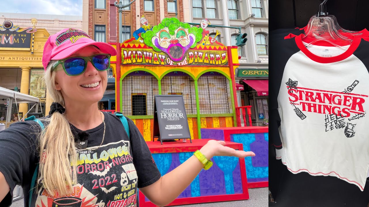GRANDES mises à jour chez Universal ! Nouveaux produits dérivés HHN 35, Stranger Things, stands de nourriture et PLUS de changements !