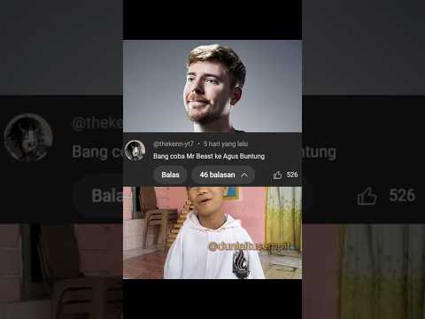 Hubungan antara Mr Beast dengan Agus Buntung? EZZ Broo #challenge #facts #football #cr7