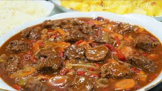 GUISO DE TERNERA FÁCIL Y DELICIOSO EN TIEMPO RÉCORD