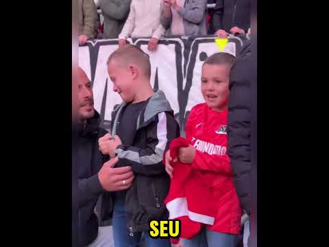 Quando o Jogador SURPREENDE um fã 😍