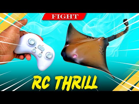 Underwater Rc fish surprise Enjoy !" 🐠 🐟