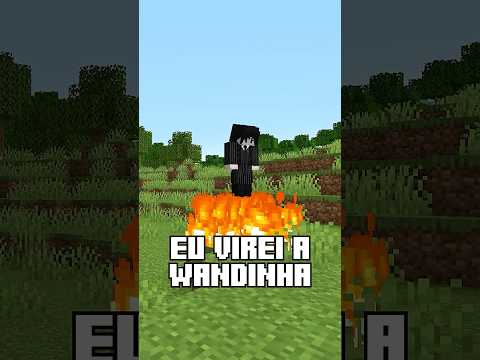 a cada INSCRITO viro um PERSONAGEM de Wandinha no Minecraft!