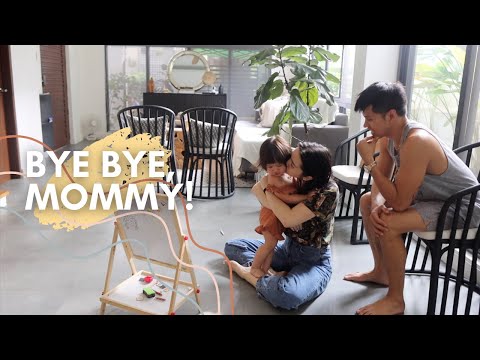 Mommy's first goodbye, our home is sick! | Vin & Sophie