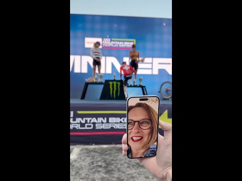 POV: you watch XCC podiums with Evie Richards’ Mum 😅