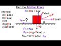 Friction Forces and Motion Concepts