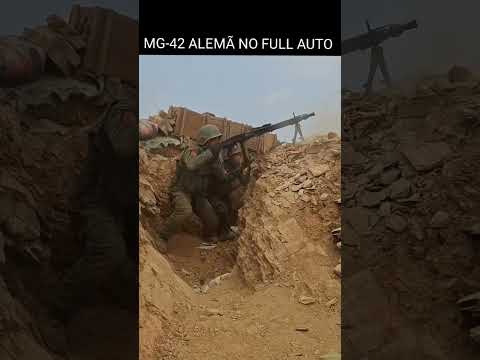 MG-42 Alemã no full auto