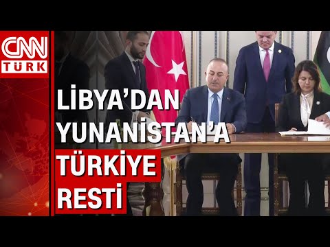 Libya'dan Yunanistan’a Türkiye resti