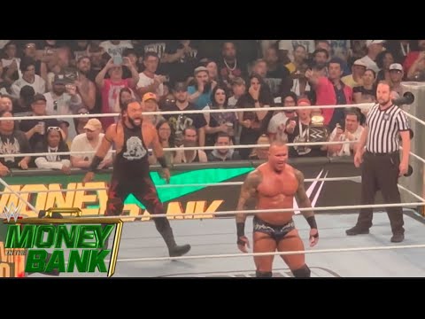 Randy Orton Cody Rhodes and Kevin Owens vs The Bloodline - WWE MITB FULL MATCH 7/6/24