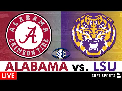 Alabama vs. LSU Live Streaming Scoreboard, Play-By-Play, Highlights | Week 11 SEC On ABC