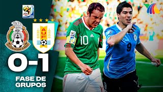 México 0-1 Uruguay 🏆 Mundial 2010 - Fase de grupos 🎙️ Narración TV Azteca
