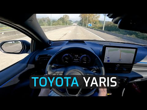 2024 TOYOTA YARIS 130 HP POV TEST DRIVE