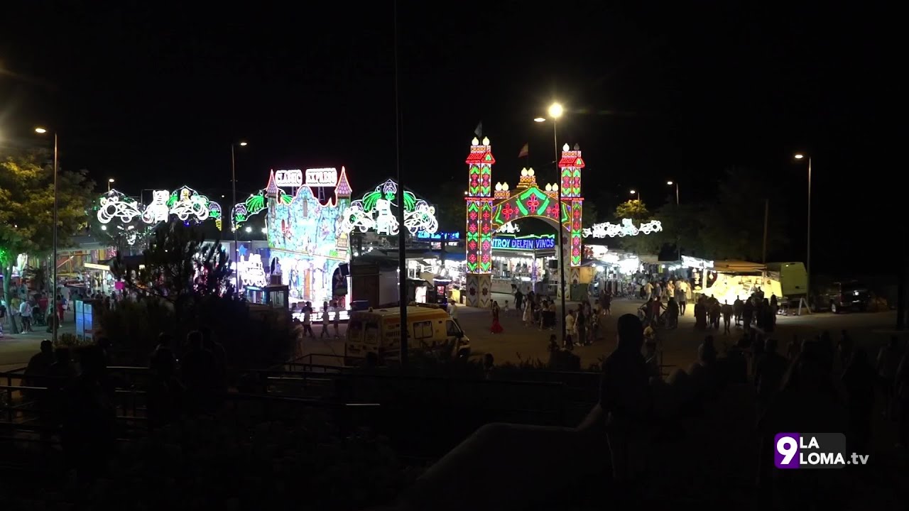 Feria de Baeza 2025 · Ambiente feria de noche 1