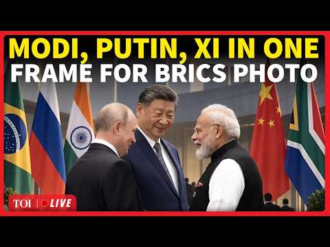BRICS Summit LIVE | PM Modi, Putin, Xi Jinping Gather For Family Photo; Trump 'Rattled' | Watch