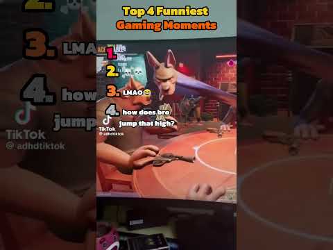 Top 4 Funniest Gaming Moments That Made Me Laugh!😂🤣 #viral #trending #gaming #creepy
