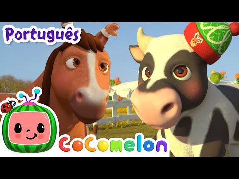 Natal na Fazenda🎁🎄 |  CoComelon | Músicas Infantis e Desenhos Animados em Português