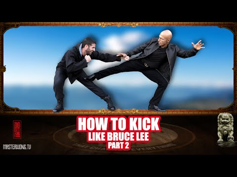 How to kick like bruce lee part 2