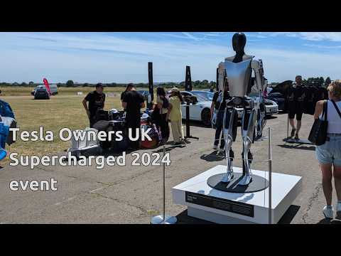 Tesla Owners Supercharged 2024 event at Bicester Heritage. A great day out!