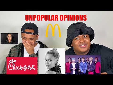 UNPOPULAR OPINIONS ABOUT YOUR FAVES W/ @TROYCETV