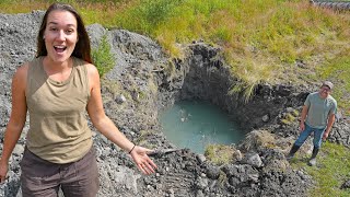 WE FOUND WATER! Digging our own well