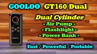 GOOLOO GT160 Dual | Portable Air Pump - Full Review and Demo