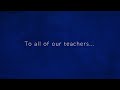 Impact of Teachers on Students' Growth