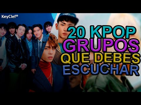 20 Grupos de Kpop Que no deben Faltar en tu PlayList | el Último te Sorprenderá