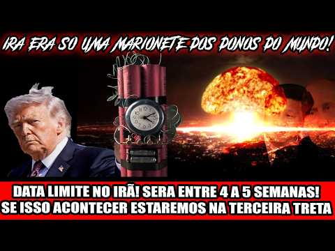 DATA LIMITE NO IRÃ! SERA ENTRE 4 A 5 SEMANAS! SE ISSO ACONTECER ESTAREMOS NA TERCEIRA TRETA