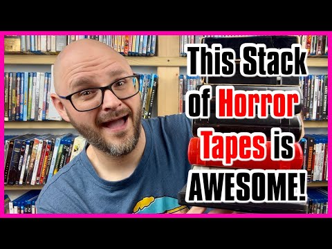 VHS Haul | I Found $0.50 Horror & Sci-Fi VHS Tapes at a Garage Sale (Part 2)