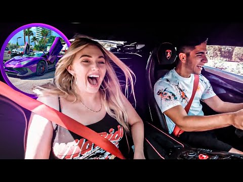 FAZENDO UBER COM A LAMBORGHINI AVENTADOR EM MIAMI BEACH