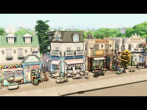 Tiny Shops - Pet Store 🐶 | The Sims 4 - Speed Build (NO CC)