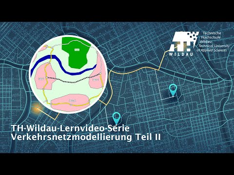 TH Wildau Lernvideos: Verkehrsnetzmodellierung Teil 2 - Grafikparameter und Netzbezirke