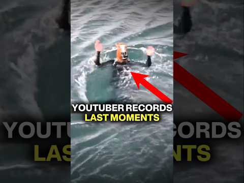 Youtuber Records Last Moments😔 #scary #creepy #story