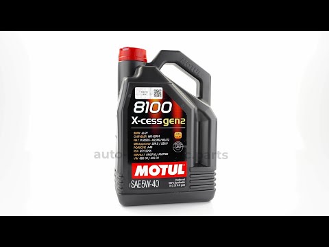 Моторное масло Motul 8100 X-cess gen2 5W-40, 5 литров - Auto-Mechanic