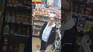 Shoplifter Steals A Snickers Ice Cream Bar