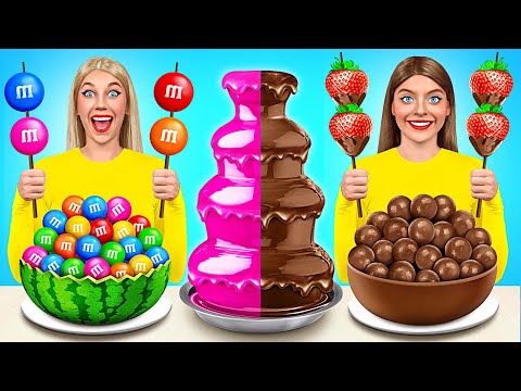 Desafío De Fuente De Chocolate | Fantásticos Trucos De Comida por Trend DO Challenge