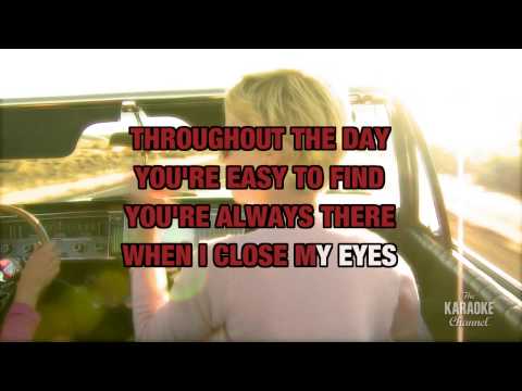 When I Close My Eyes : Kenny Chesney | Karaoke with Lyrics