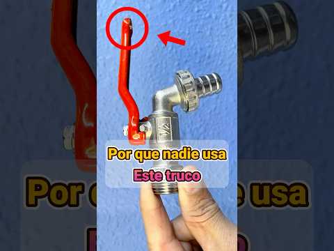 Por qué nadie usa este truco. #plomeria #casa