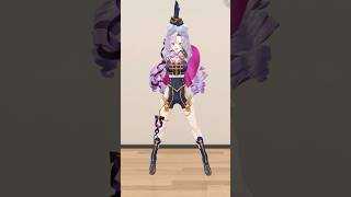 MECHA-MECHA /MECHATU-A #踊ってみた でお嬢様ヒーロー💎見参っ♡ #shorts #vtuber #にじさんじ