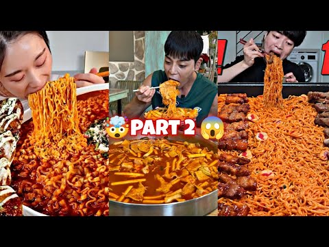 Mukbangers Acting Like They Haven't Eaten In Years! PART 2 🙀😱🤯