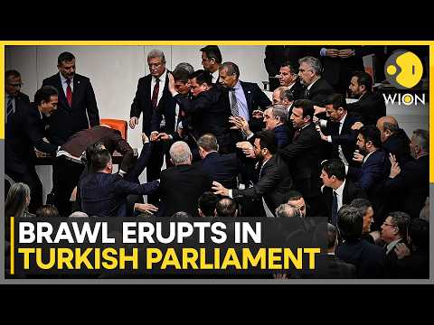 Turkish Parliament: Brawl Erupts Over Controversial Justice Minister Appointment | WION
