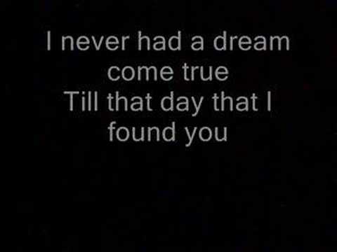 Never had a dream come true (lyrics)