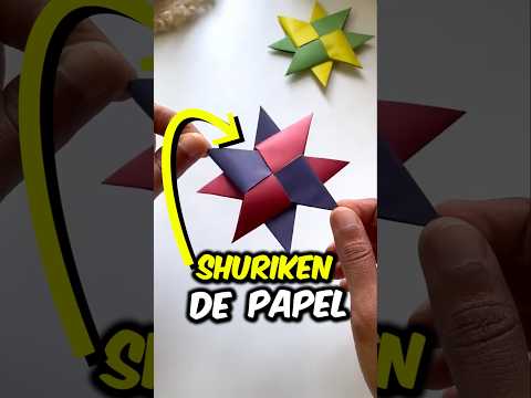 El Shuriken de Papel más Peligrosos y Simple (FUNCIONA)