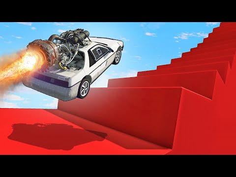 КАК ДАЛЕКО ЗАБЕРЕТСЯ МАШИНА-РАКЕТА??? ЛЕСТНИЦА В GTA ONLINE!!!