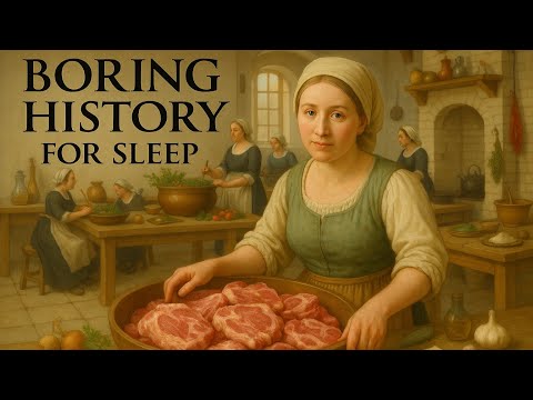 Boring history for sleep | How Medieval Kitchens Preserved Food Without Refrigeration