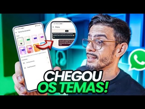 WhatsApp Finalmente Liberou os NOVOS TEMAS!!