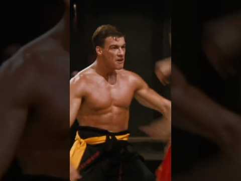 This 25 Second BLOODSPORT Clip is PURE SAVAGE 🤯 (Van Damme) #shorts #vandamme #jcvd #80smovies #edit