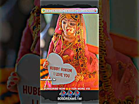 Hubby realised his mistake 😥 || @bosdream5.1m76 [DESI] GIRL HEARTED LOVE STORY 🥀#lovestatus